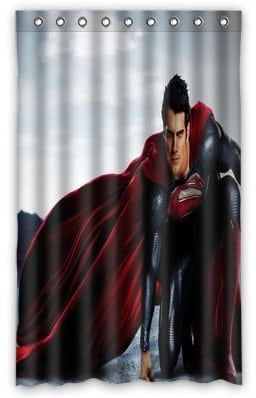 Superman Blackout Window Curtains