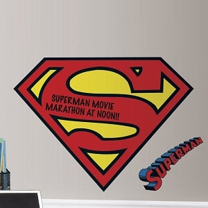 Superman Giant Logo Wall Decal