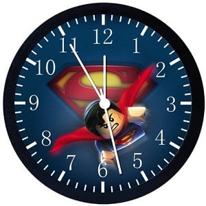 Superman Lego Wall Clock