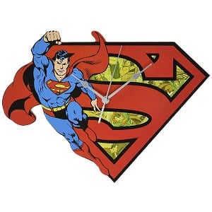 Superman Wood Wall Clock