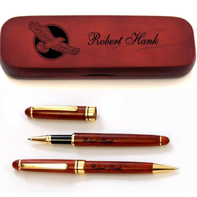 Personalized 2 Pen Set & Case