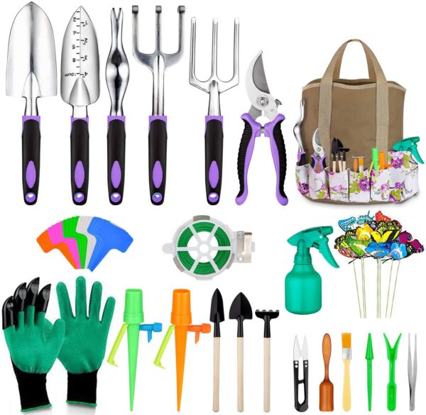 51 pcs gardening tool set