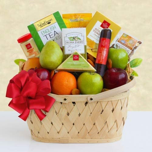Holiday fruit basket