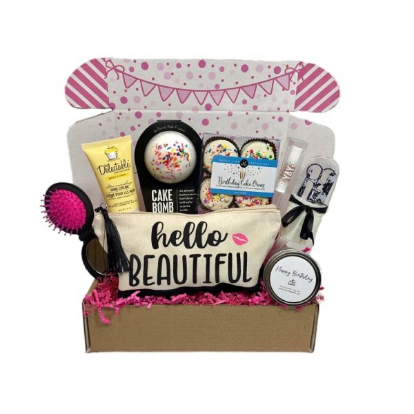 beautiful spa gift basket