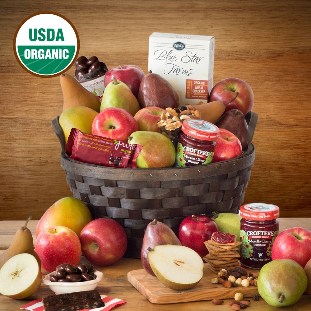 organic fruit basket