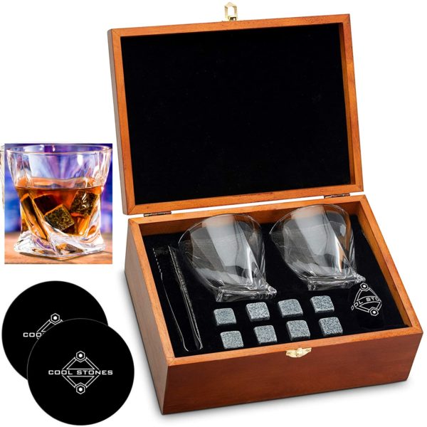 whiskey glass set