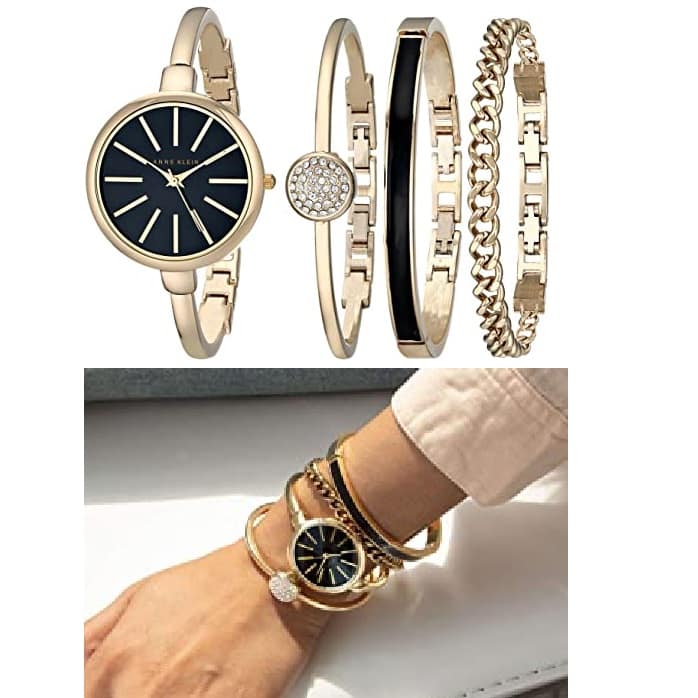 watch and bracelet set