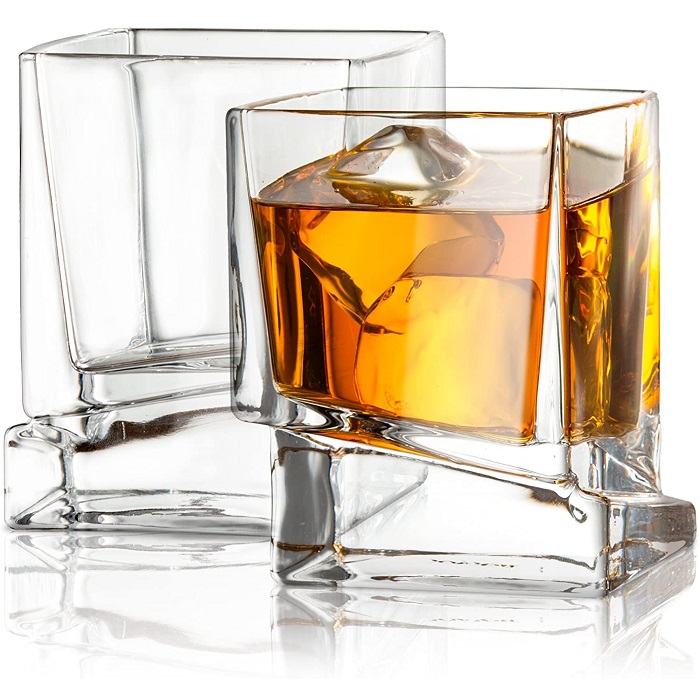 square whiskey glasses