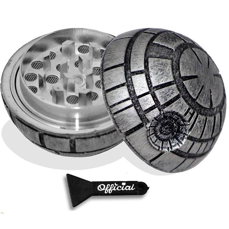 Death star herb grinder