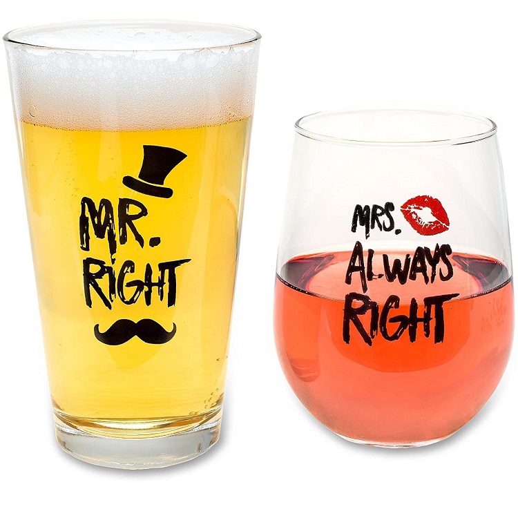 Mr & mrs always right Glasses