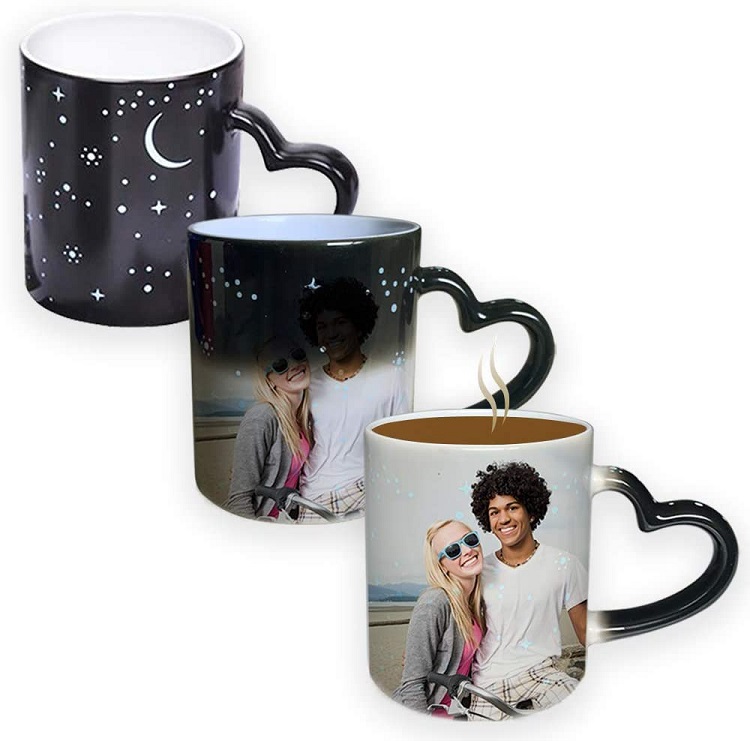 Night sky Heat Sensitive Color Changing Coffee Mug