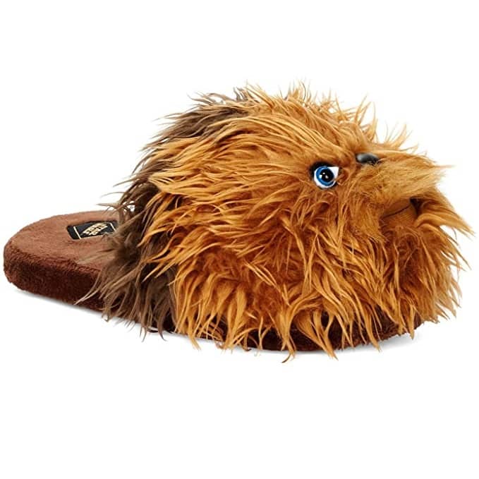 Star Wars Chewbacca Men's 3D Character Plush Slippers