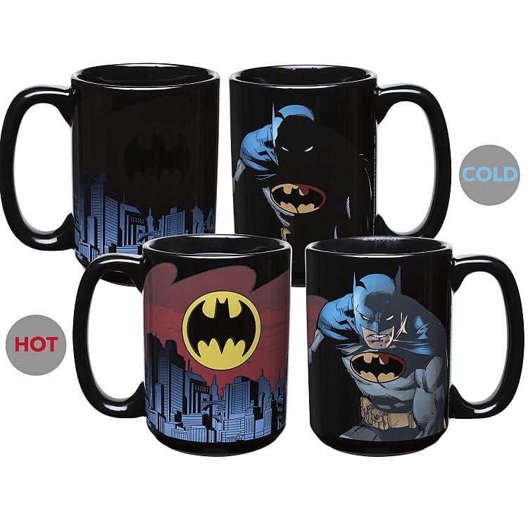 color changing batman mug