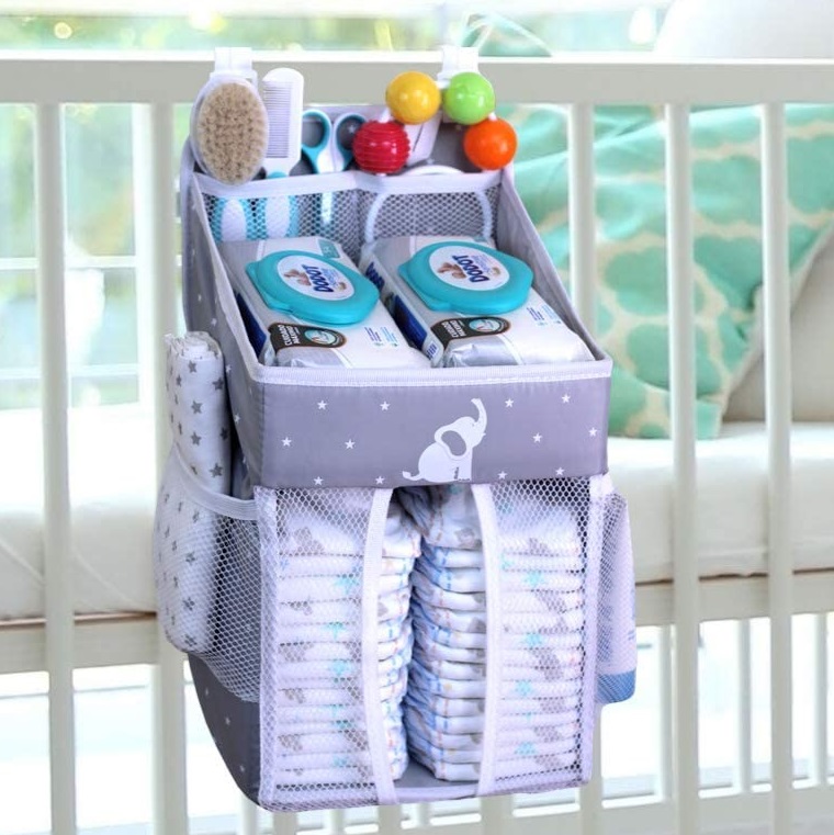 hanging diaper organizer