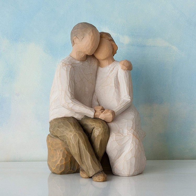 sculpted love figure