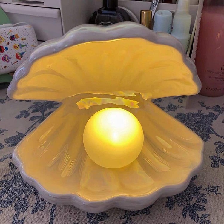 shell pearl night light