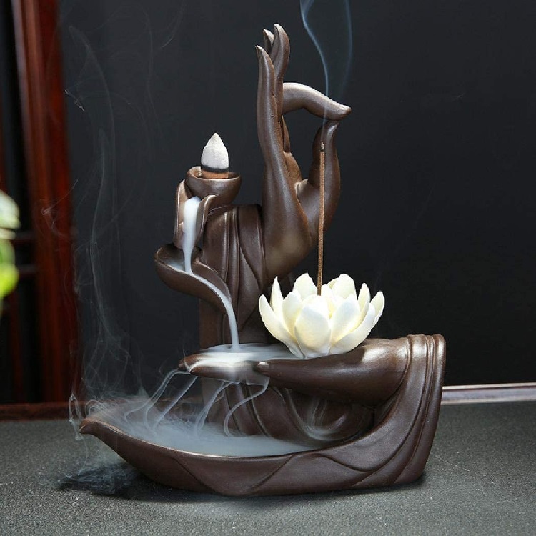 Lotus Backflow Incense Holder