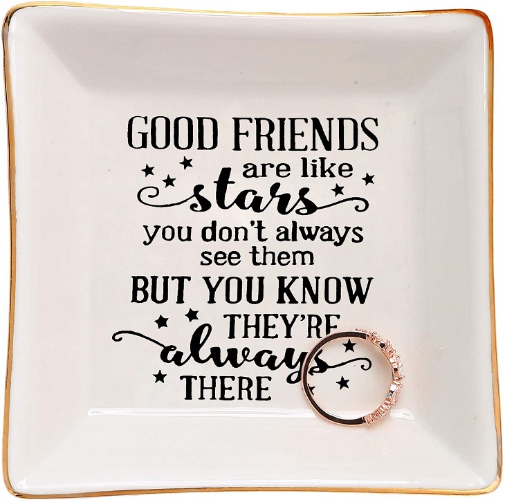 good friends trinket dish