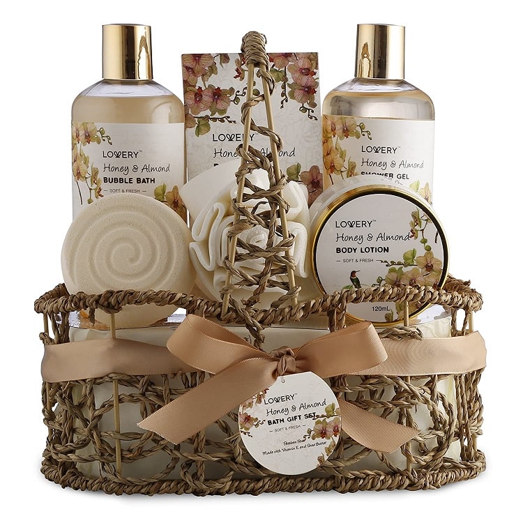 home spa gift basket