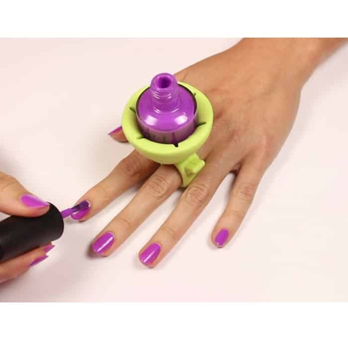 nail polish ring holder