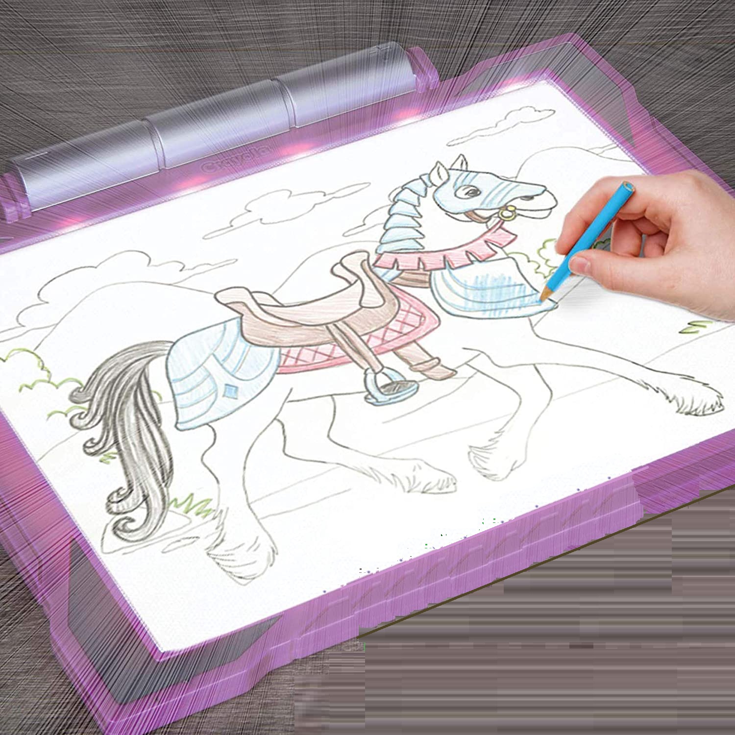 Light up tracing pad