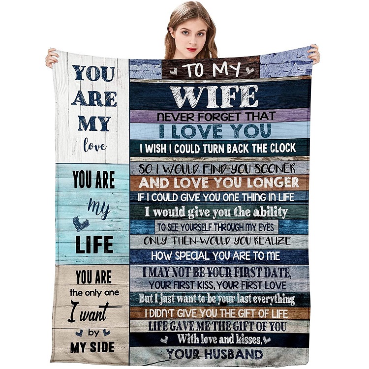 My Wife blanket - Thoughful gift for wife