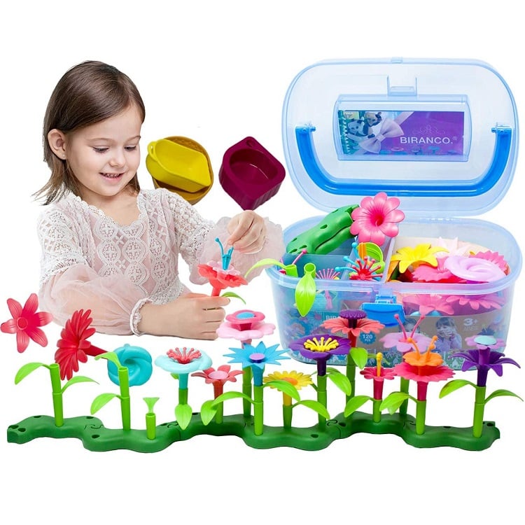 flower building toy