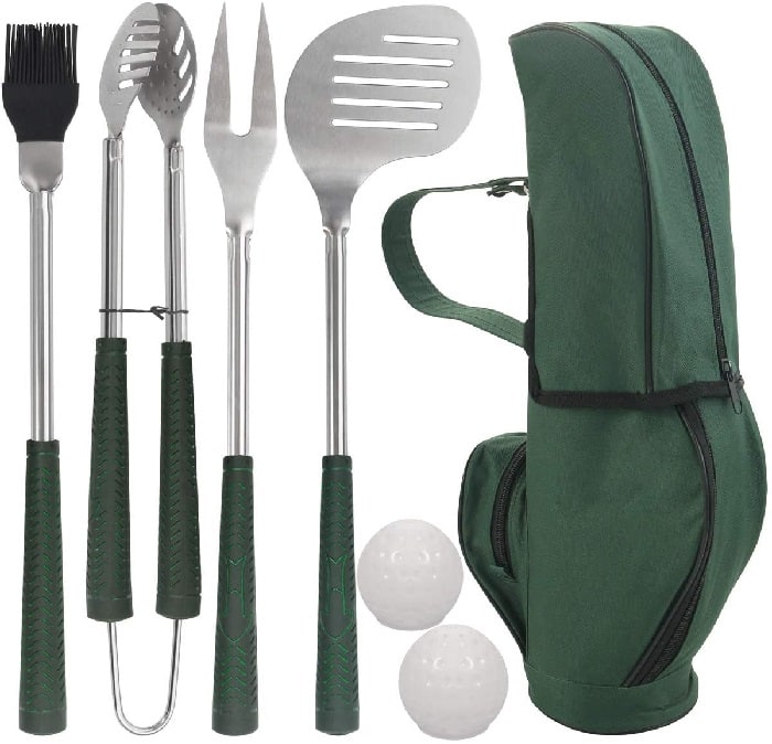 golf style bbq kit