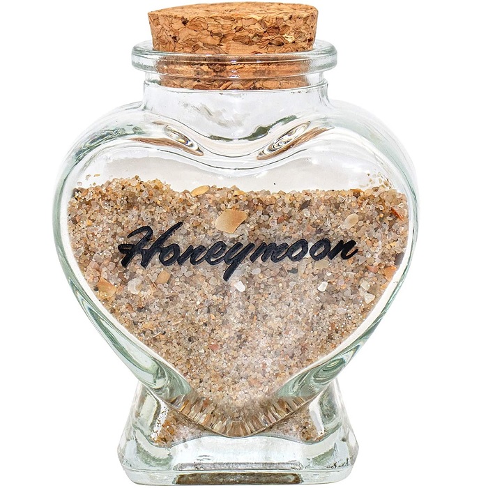 honeymoon sand jar
