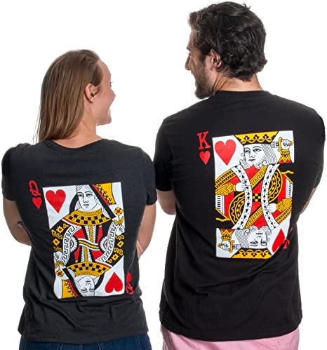 king & queen tshirts