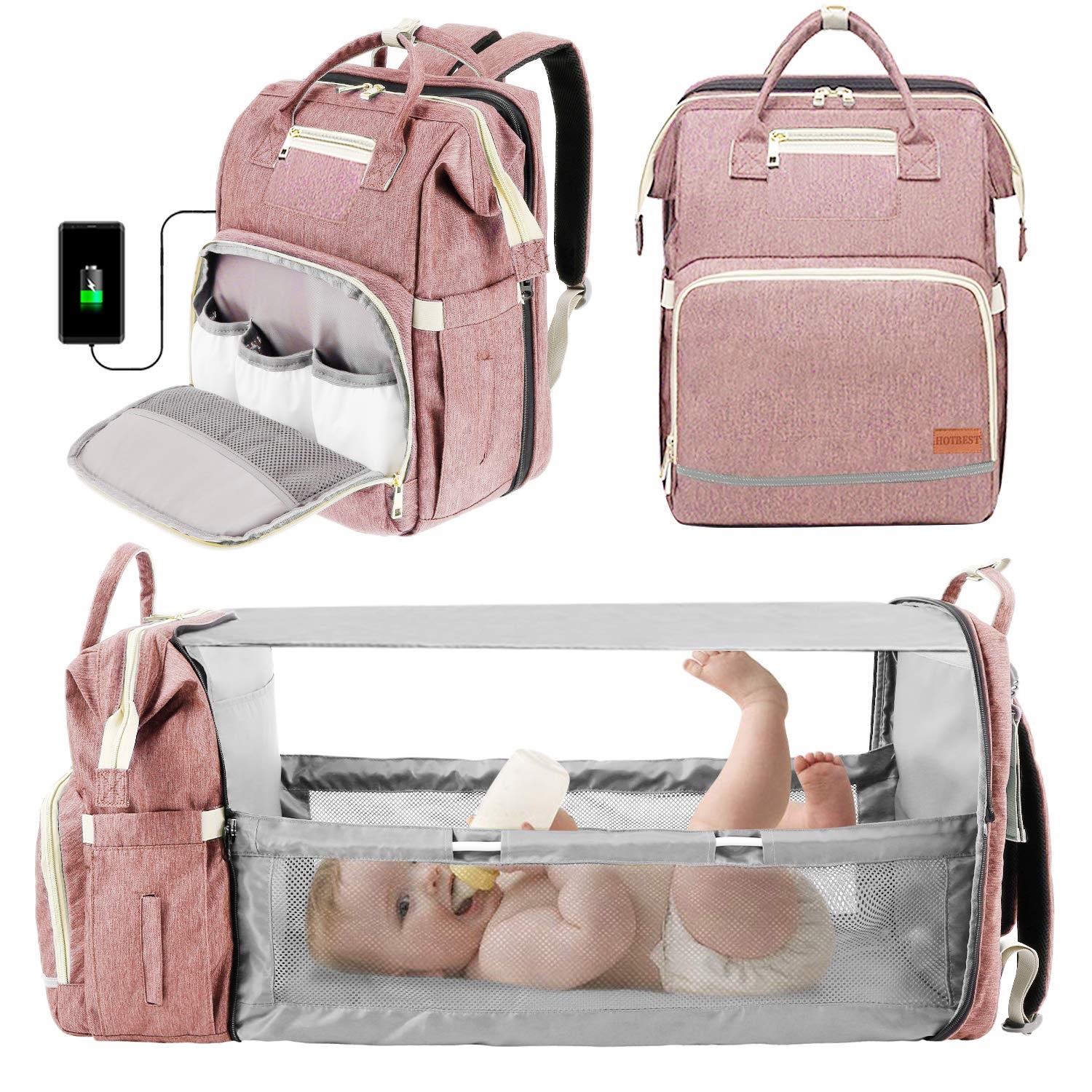 3 in 1 baby bag