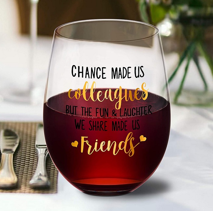 funny wine glass