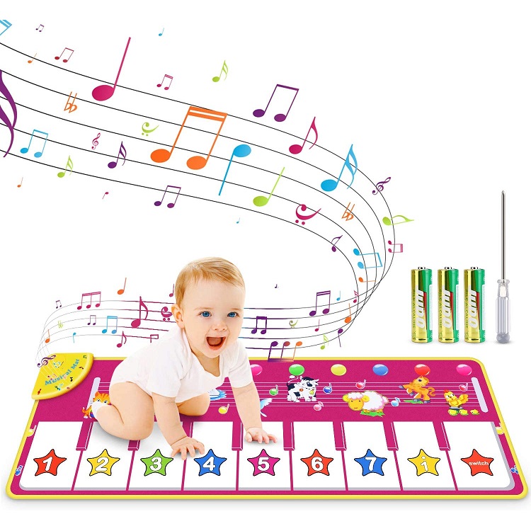 musical piano mat