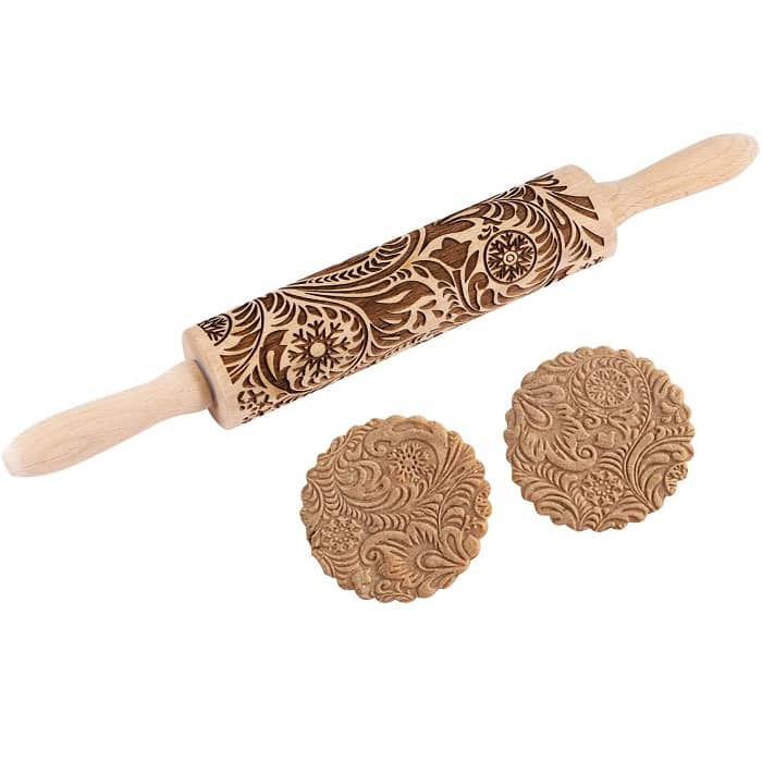 embossed rolling pin