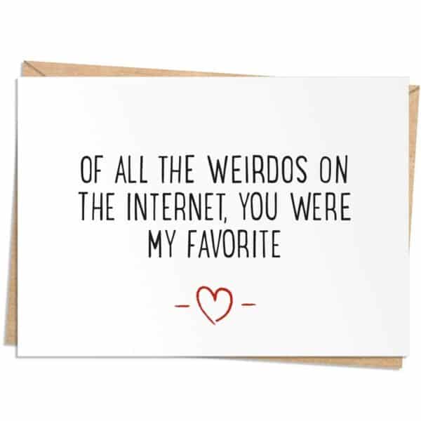 internet love card