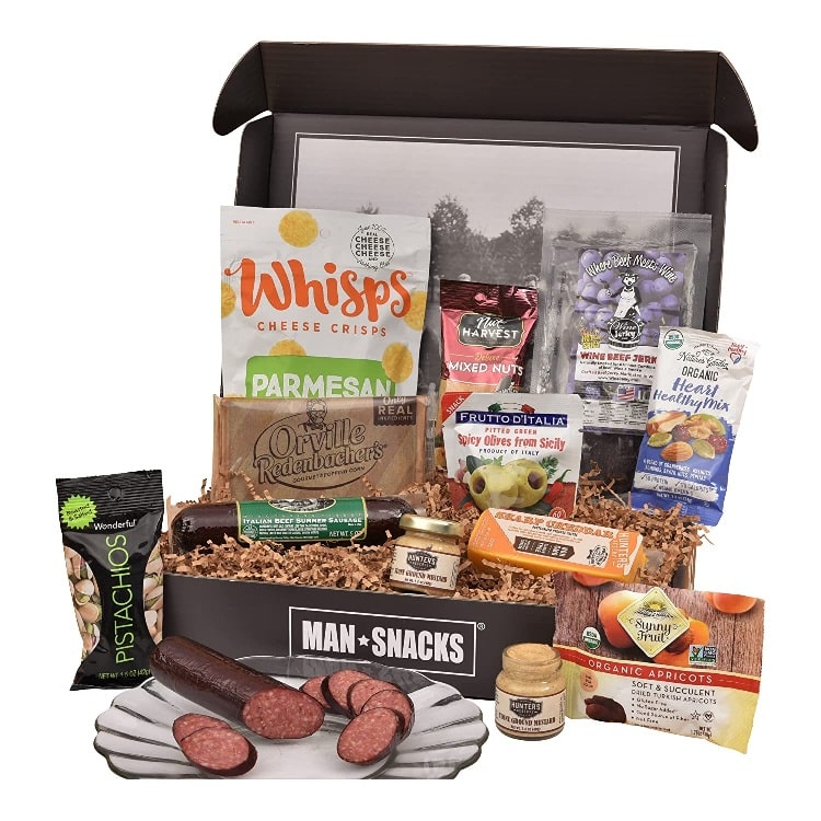 wine snack gift basket