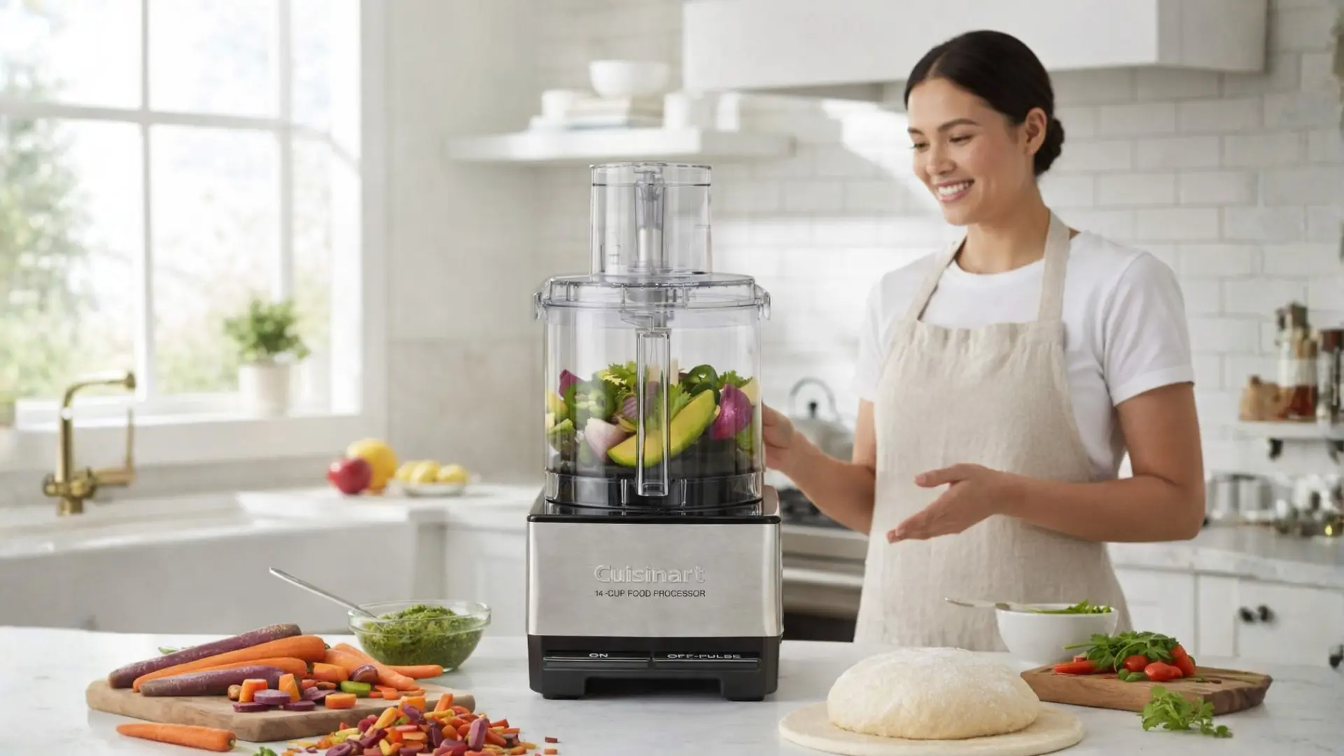 The Kitchen Workhorse: Why the Cuisinart 14-Cup Food Processor is the Only Prep Tool You Need