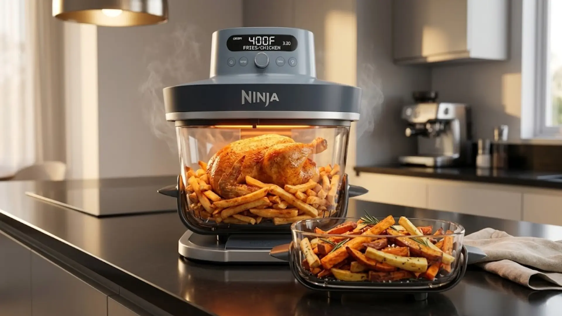 Ninja Crispi Pro 6-in-1 Glass Air Fryer Review