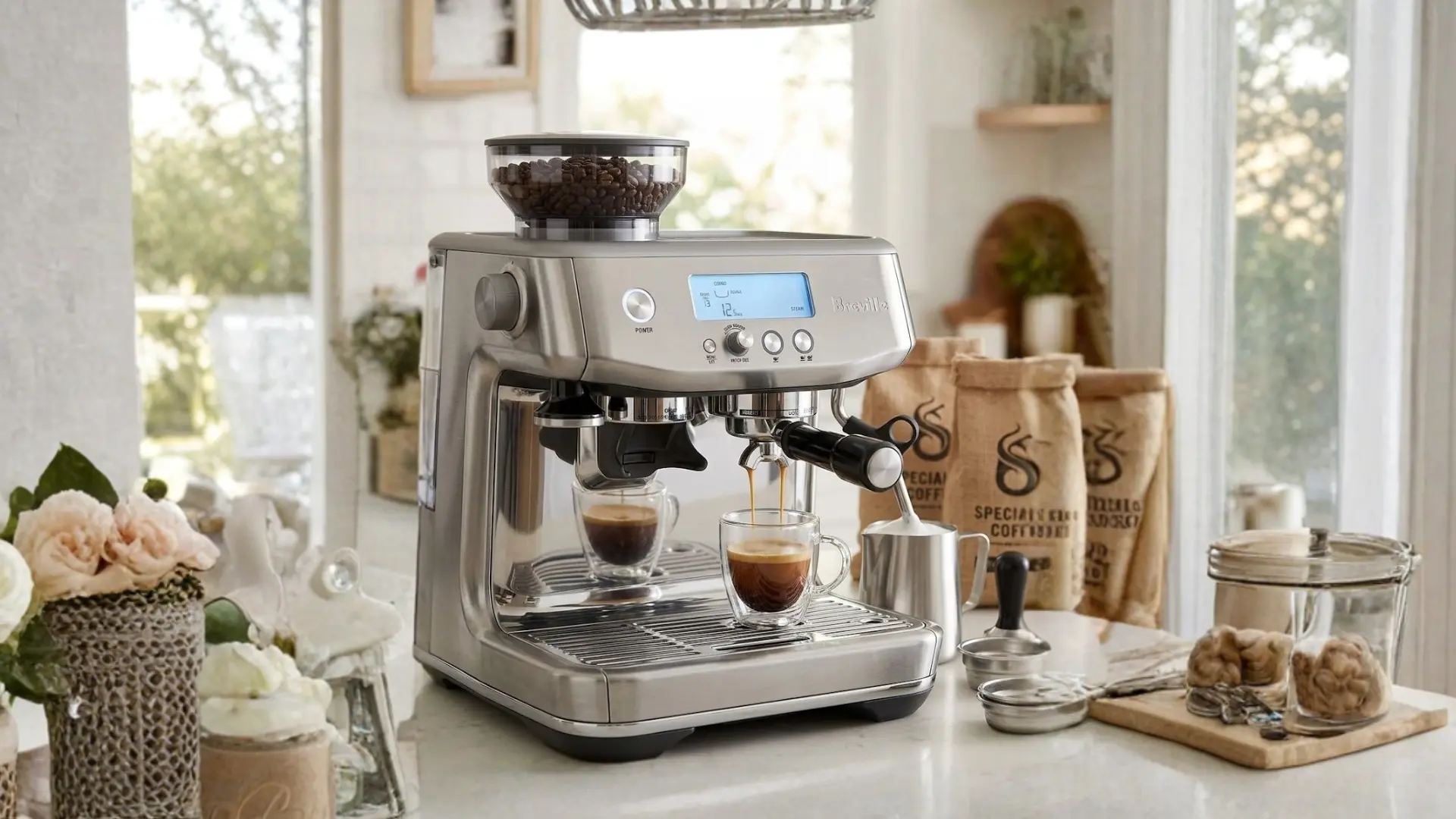 Breville Barista Pro Espresso Machine